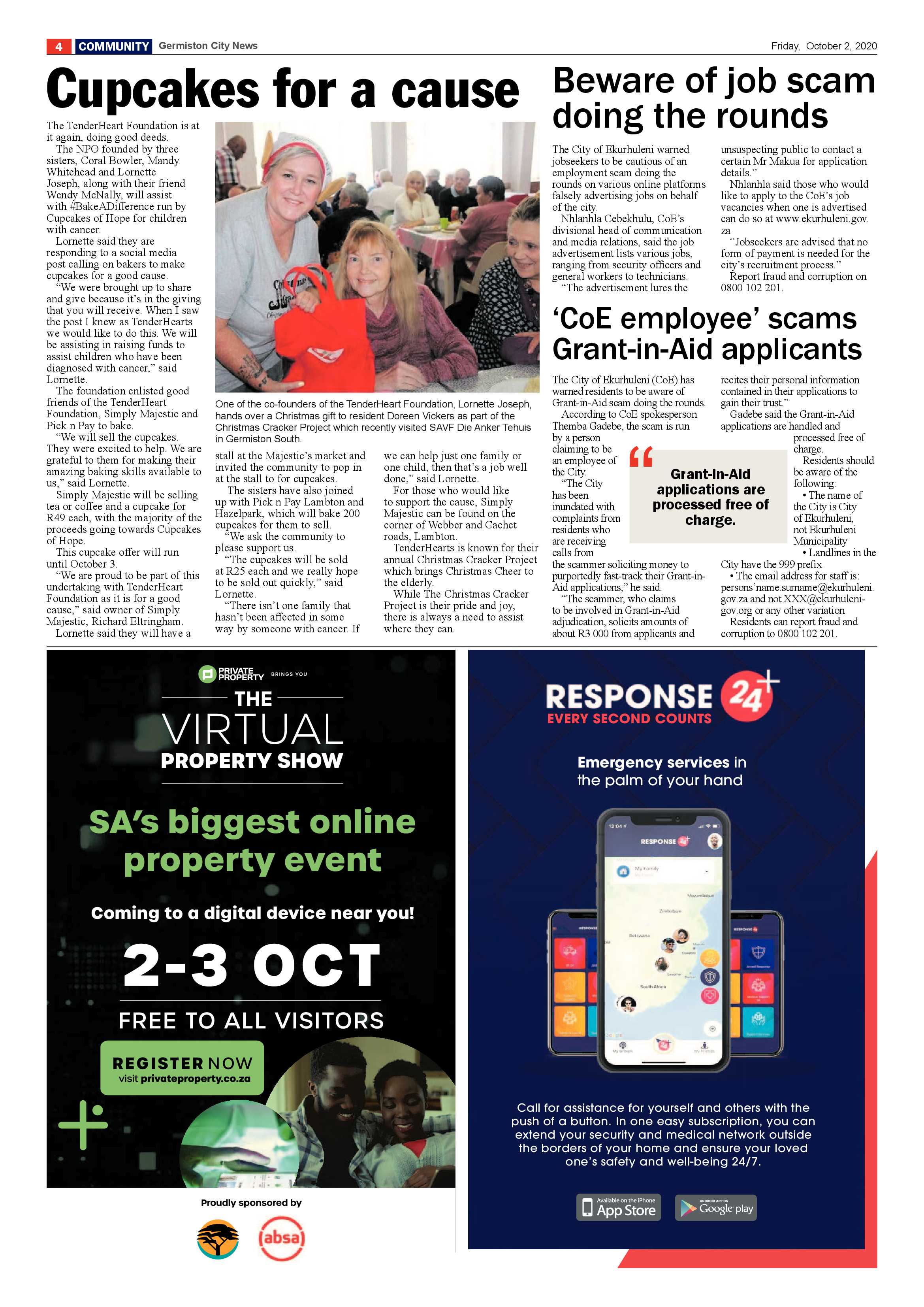 Germiston City News 30 September 2020 page 4