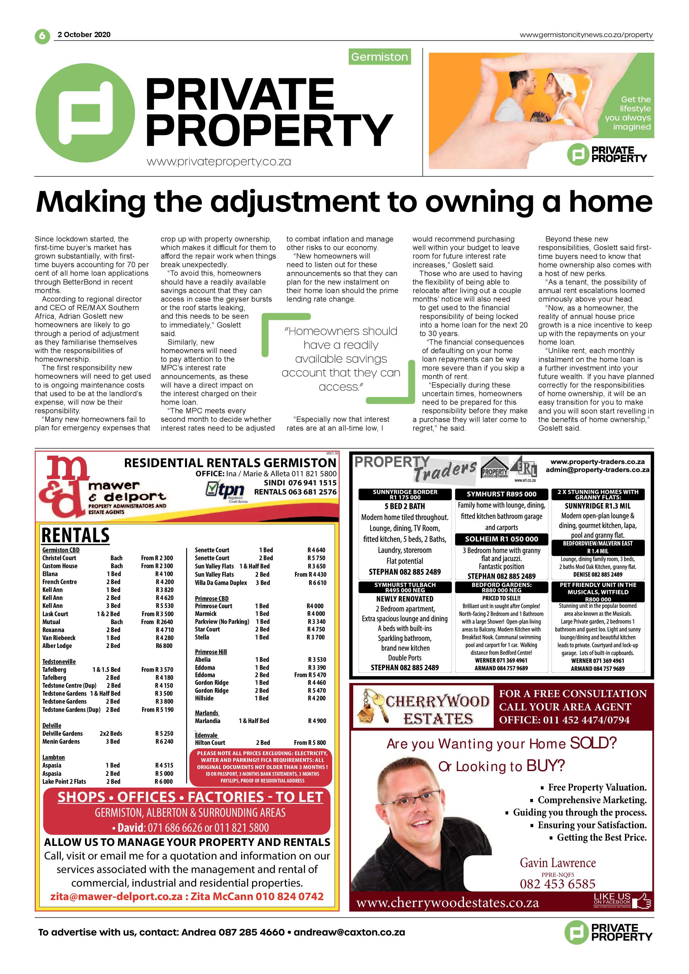 Germiston City News 30 September 2020 page 6