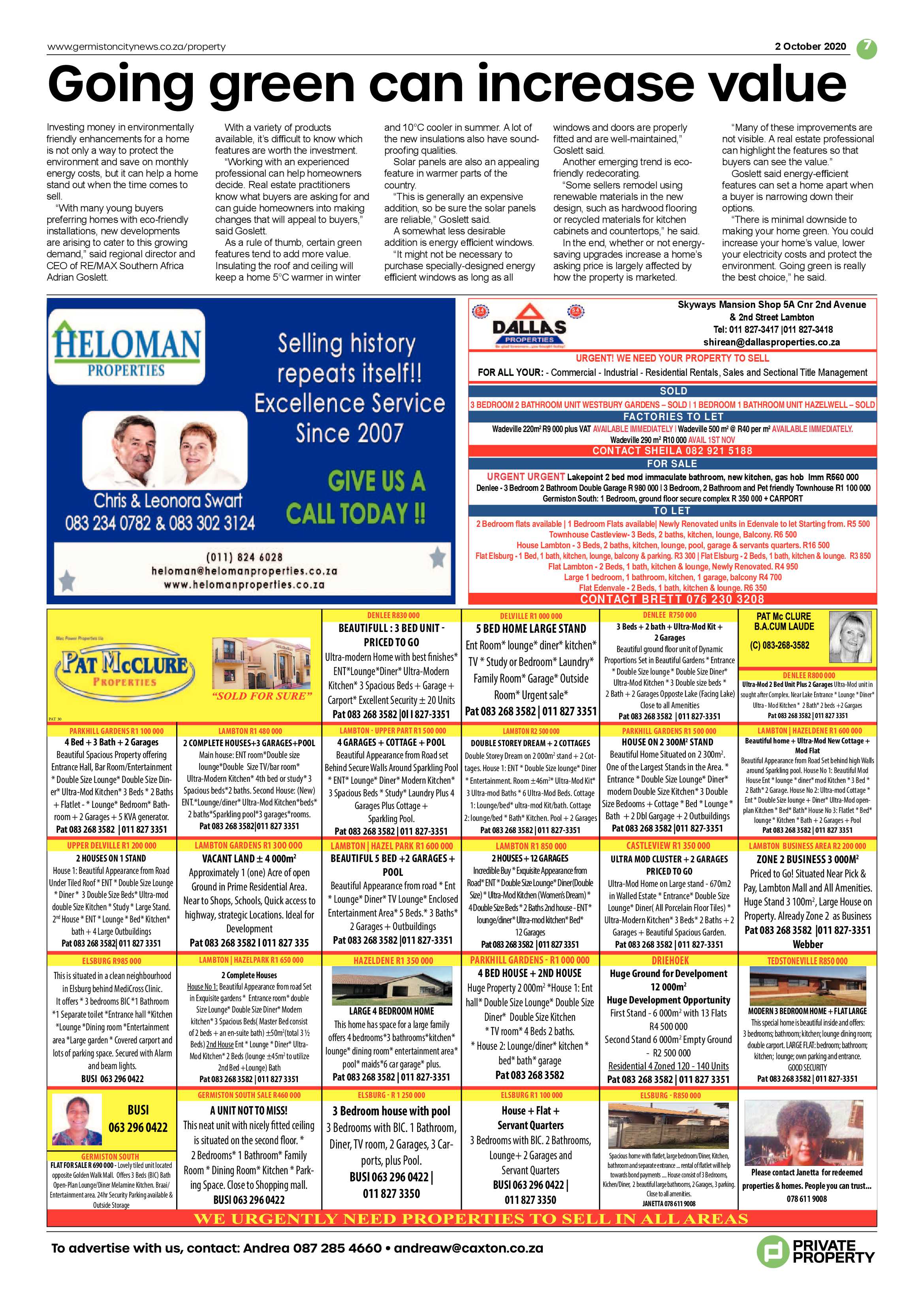 Germiston City News 30 September 2020 page 7
