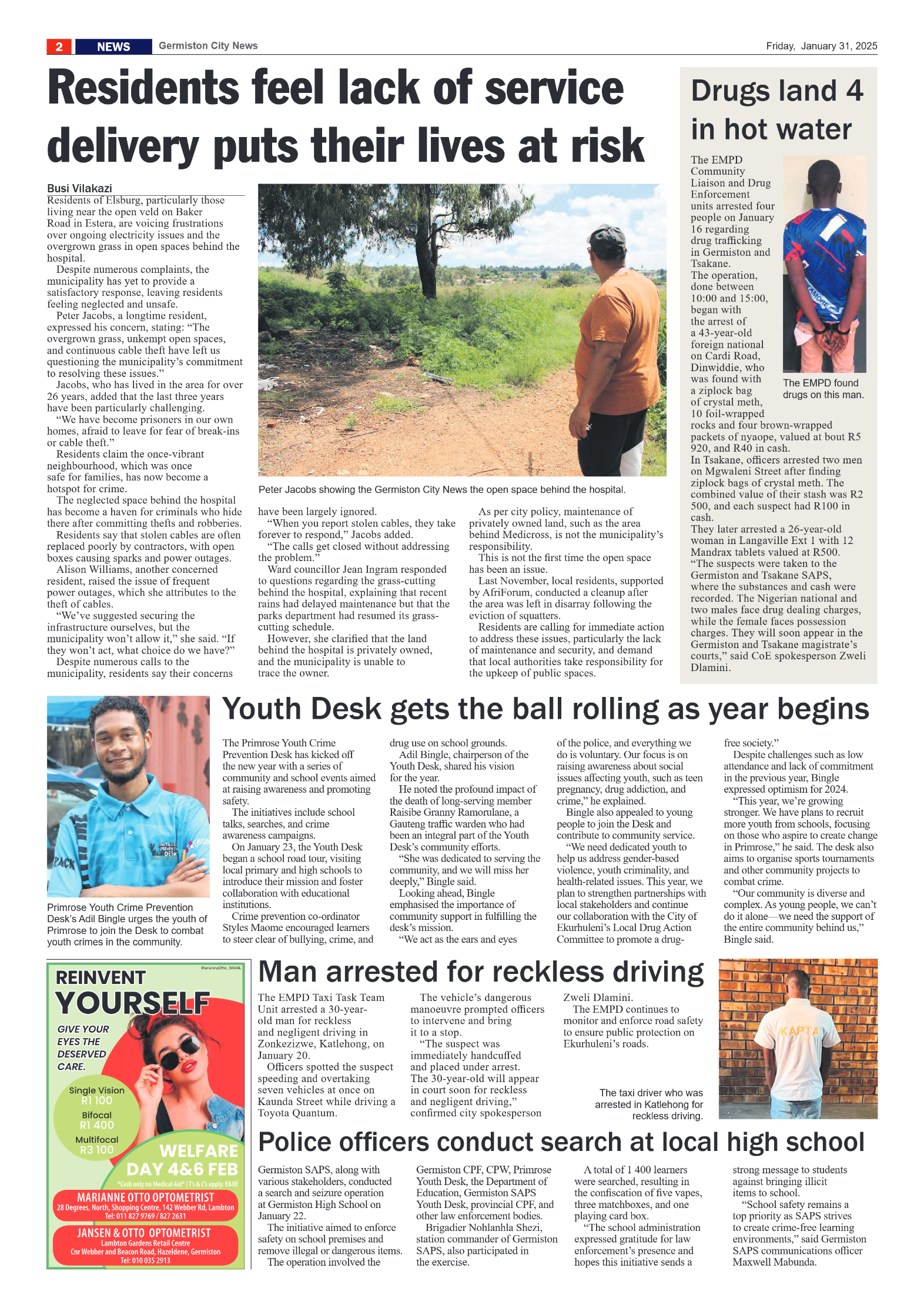 Germiston City News 31 January 2025 page 2