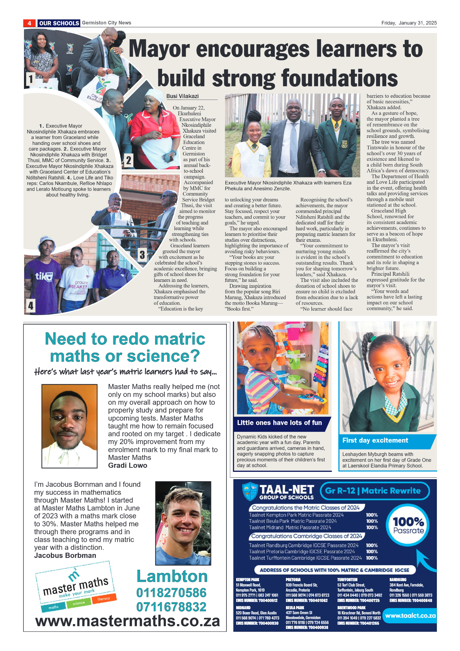 Germiston City News 31 January 2025 page 4