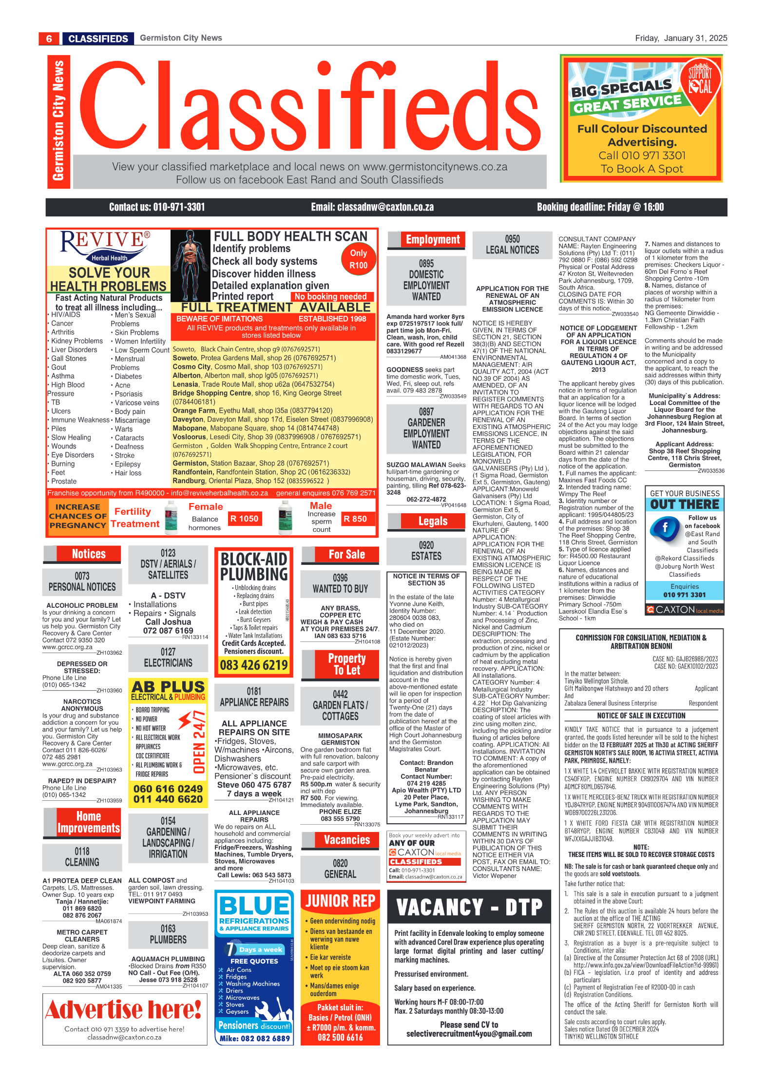 Germiston City News 31 January 2025 page 6