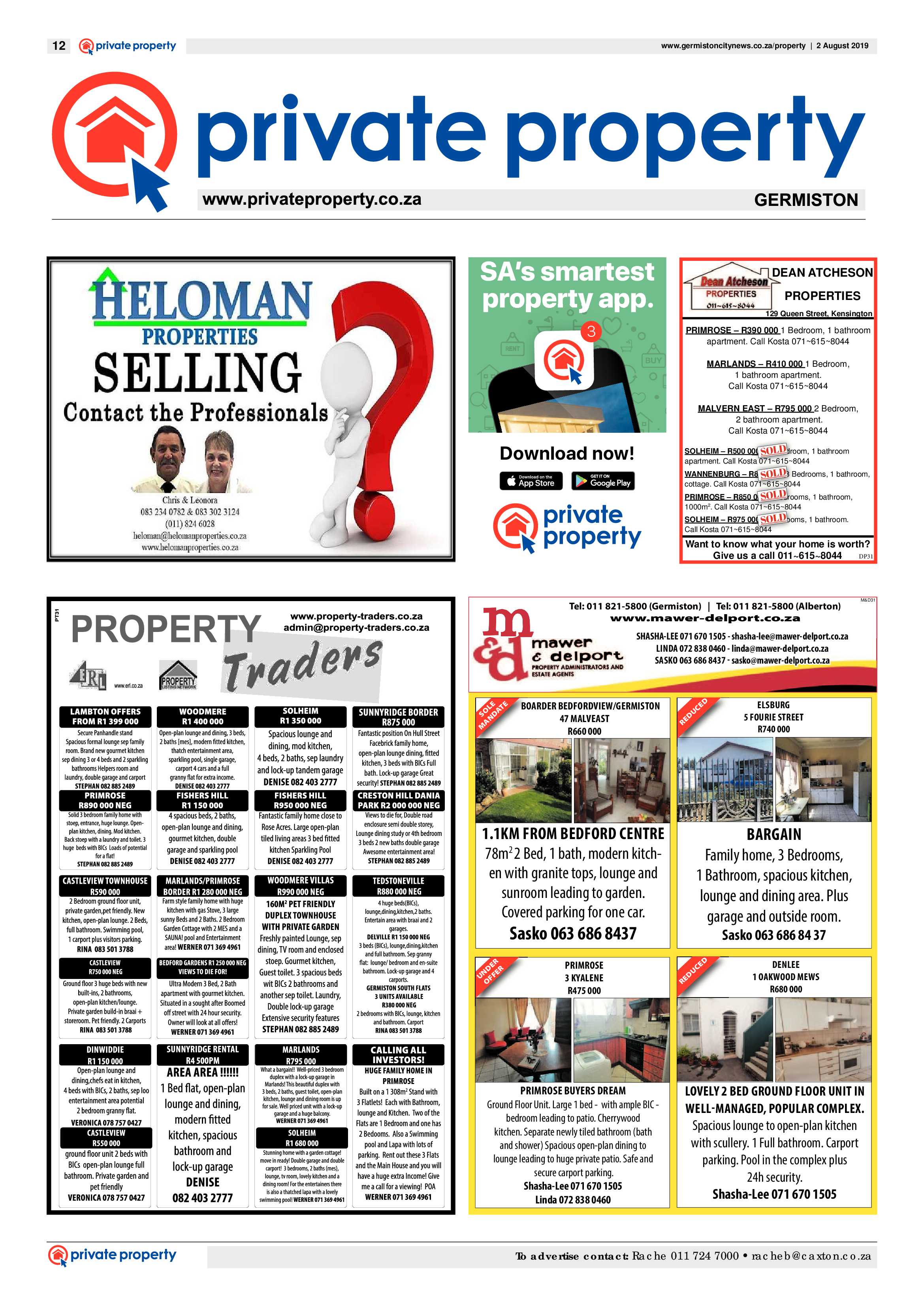 Germiston City News 31 July 2019 page 12