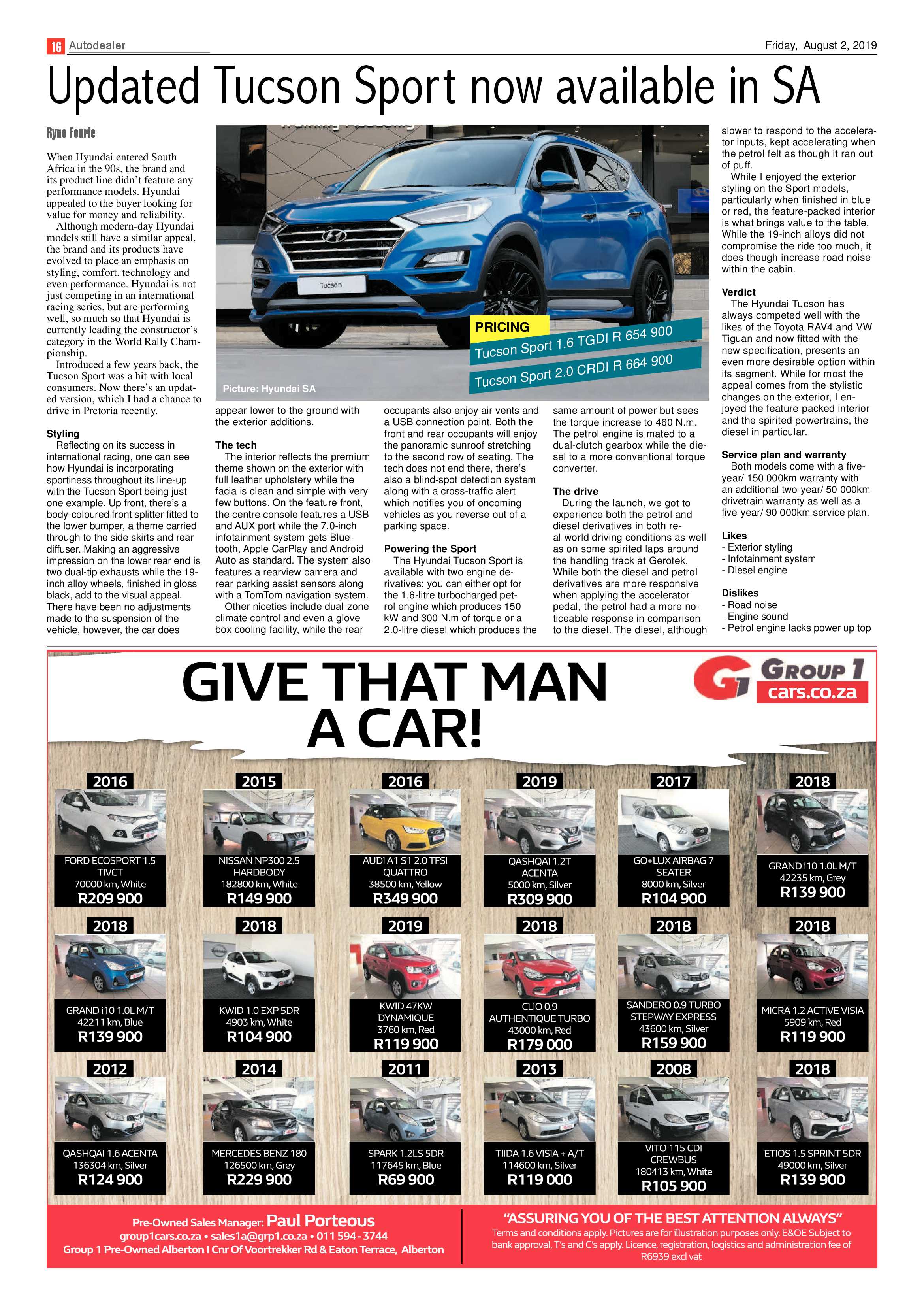 Germiston City News 31 July 2019 page 16