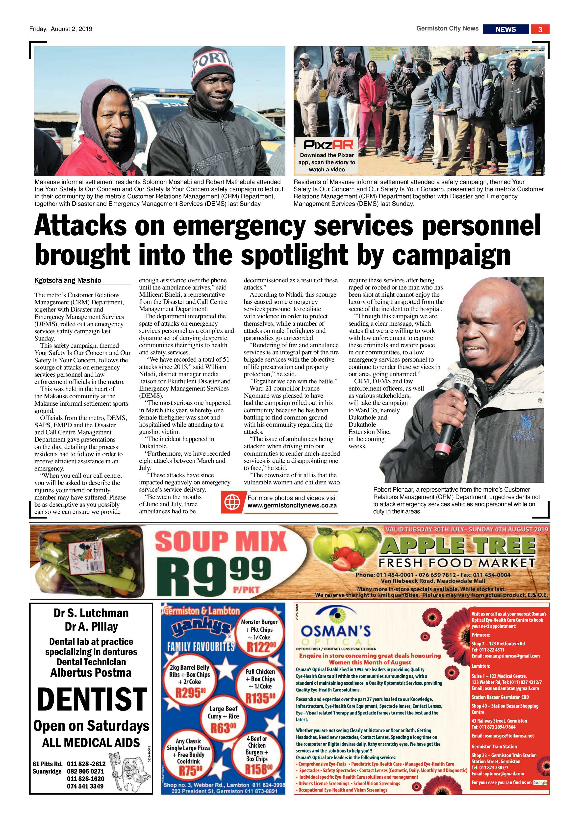Germiston City News 31 July 2019 page 3