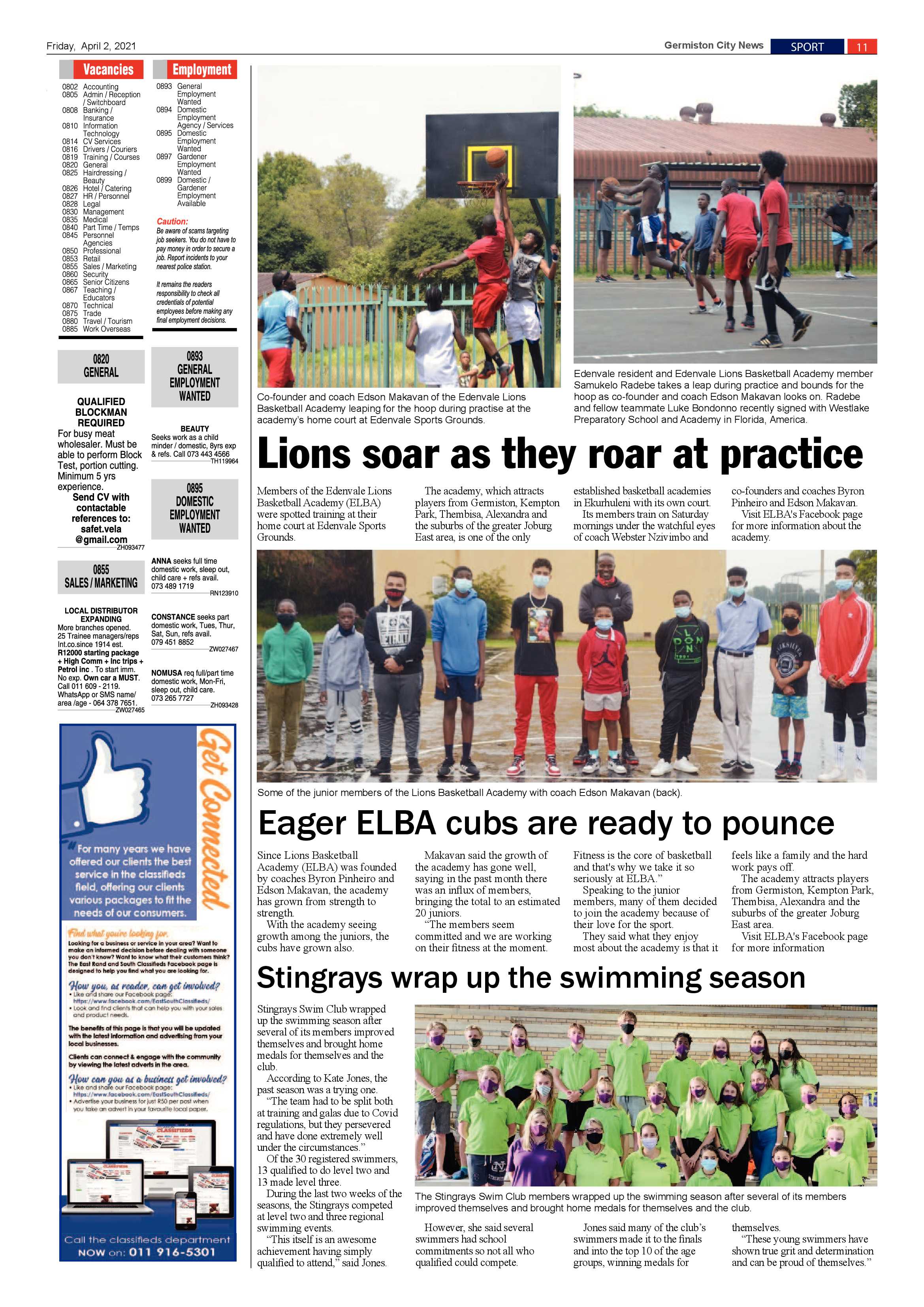 Germiston City News 31 March 2021 page 11