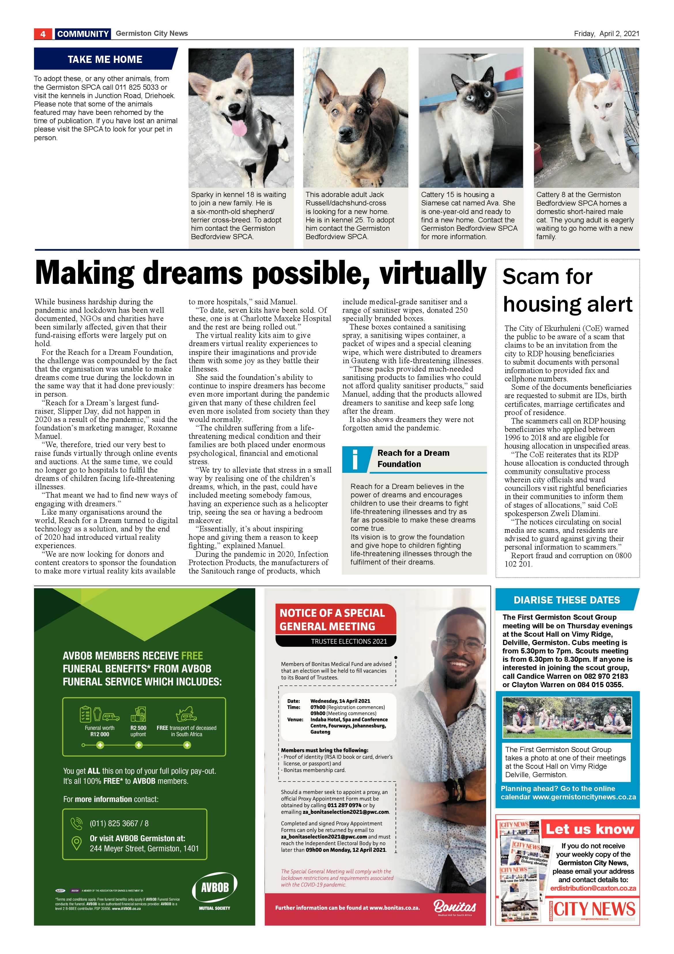 Germiston City News 31 March 2021 page 4