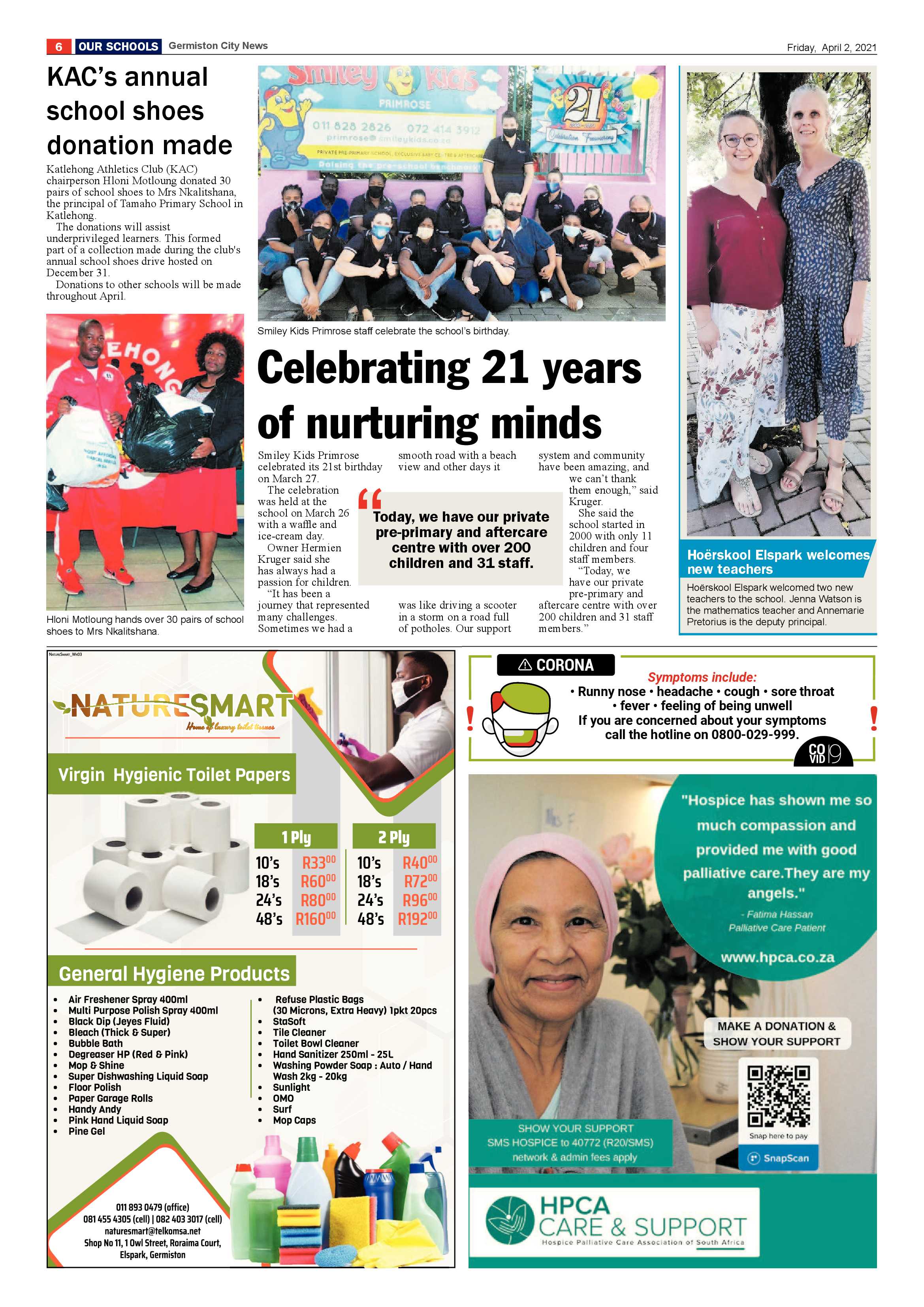 Germiston City News 31 March 2021 page 6