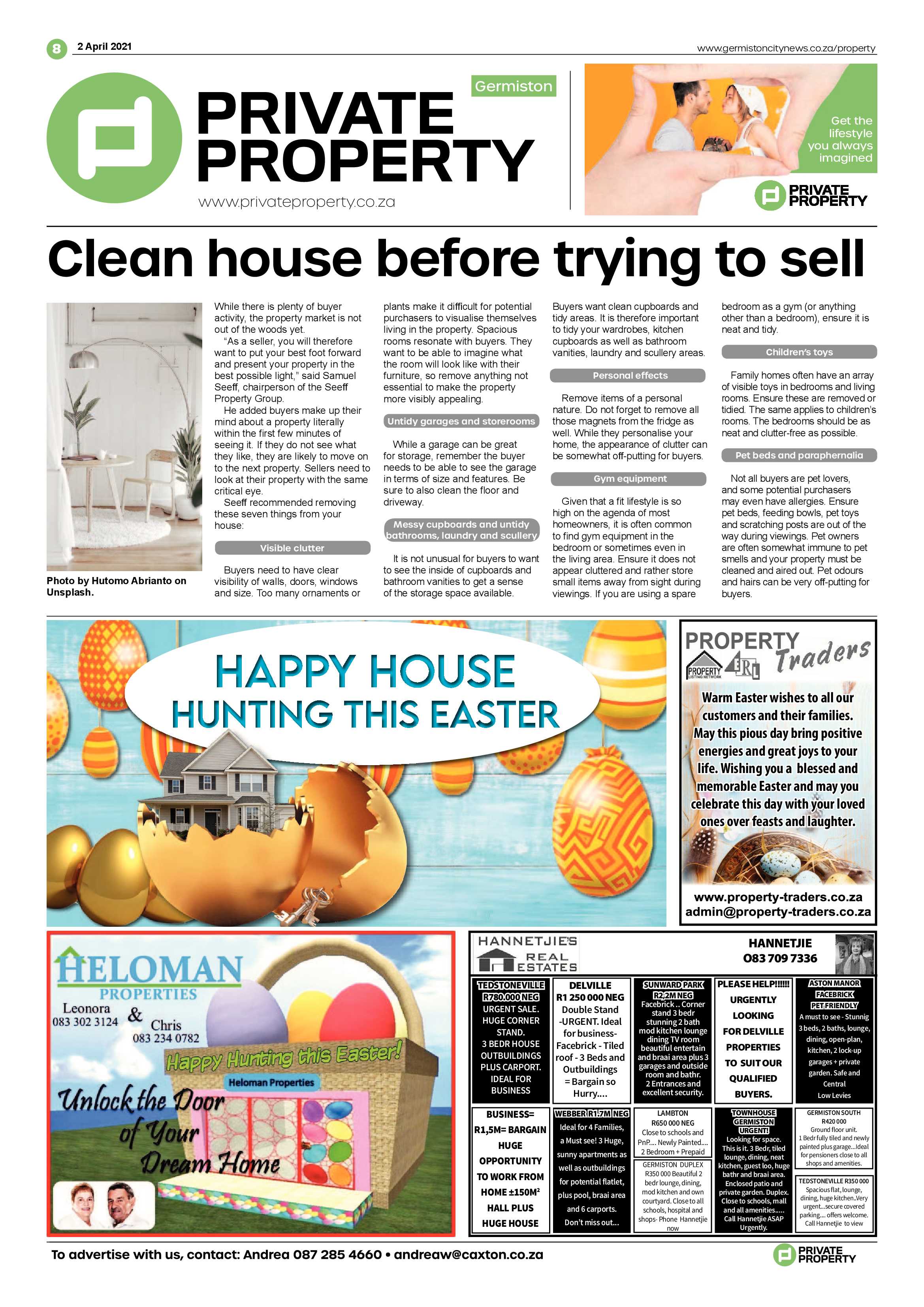 Germiston City News 31 March 2021 page 8