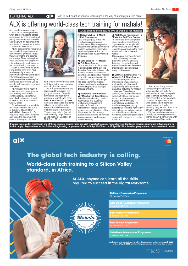 Germiston City News 31 March 2023 page 5