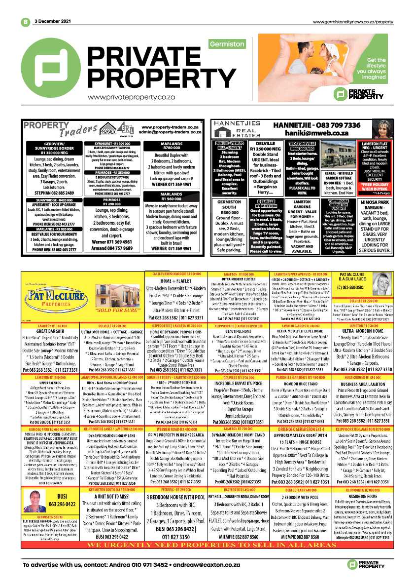 Germiston City News 3 December 2021 page 10