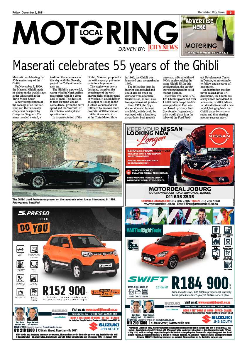 Germiston City News 3 December 2021 page 11