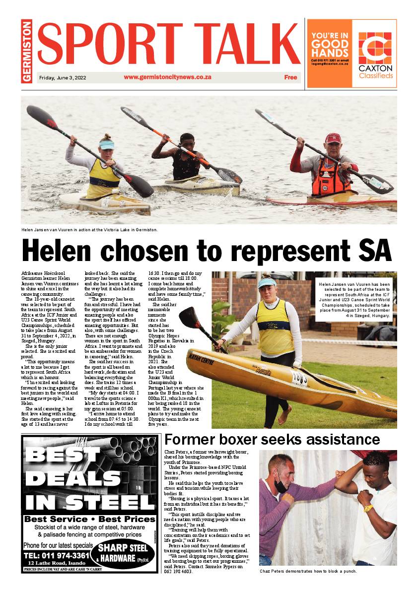 Germiston City News 3 June 2022 page 12
