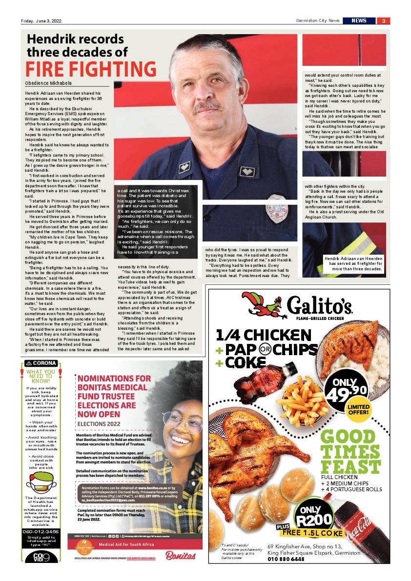 Germiston City News 3 June 2022 page 3