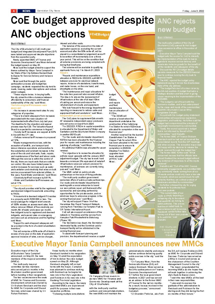Germiston City News 3 June 2022 page 4