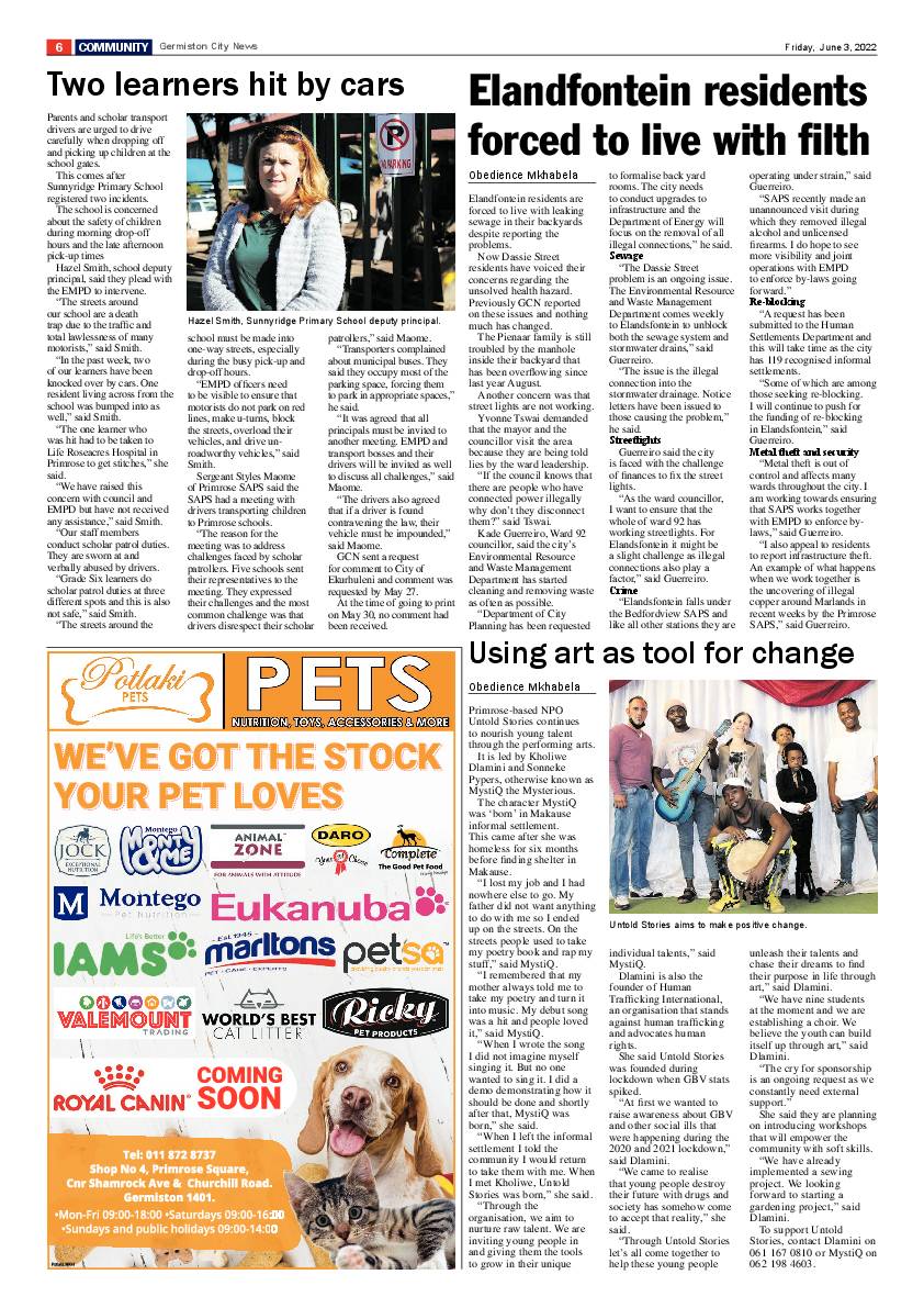 Germiston City News 3 June 2022 page 6