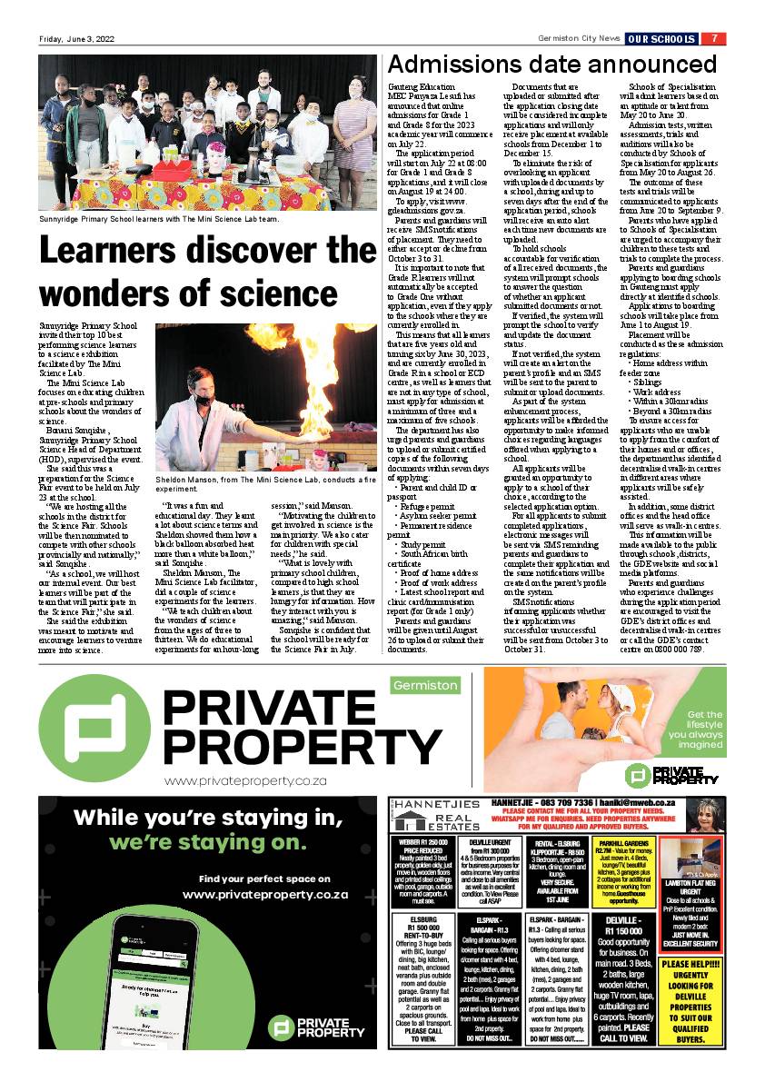 Germiston City News 3 June 2022 page 7