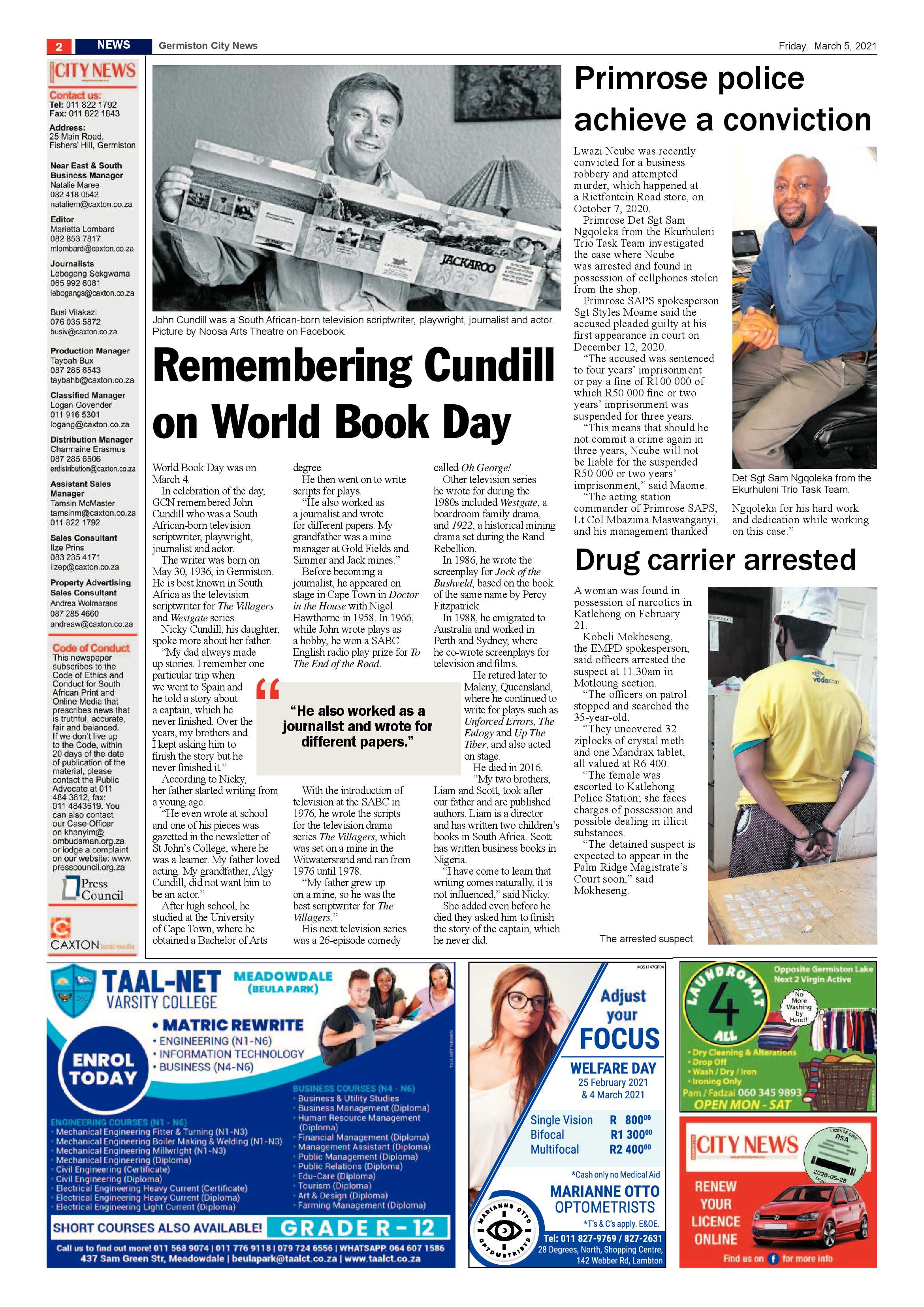 Germiston City News 3 March 2021 page 2