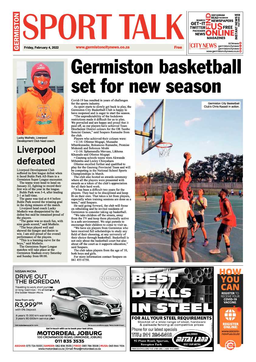 Germiston City News 4 February 2022 page 10