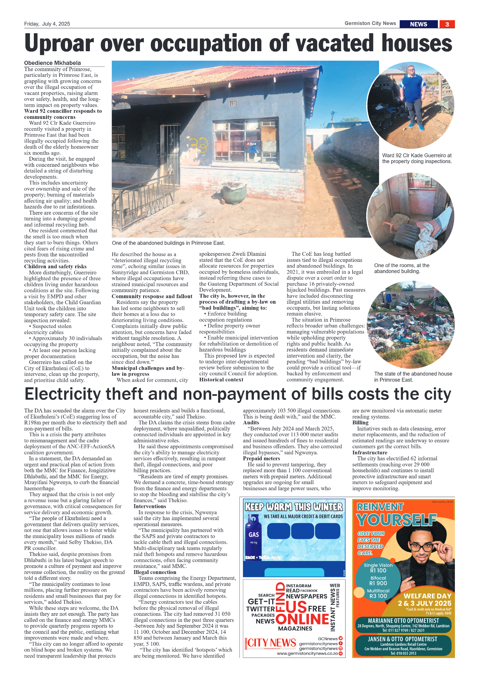 Germiston City News 4 July 2025 page 3
