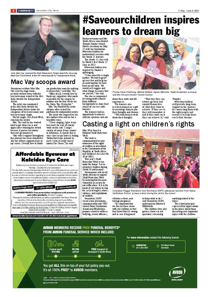 Germiston City News 4 June 2021 page 4