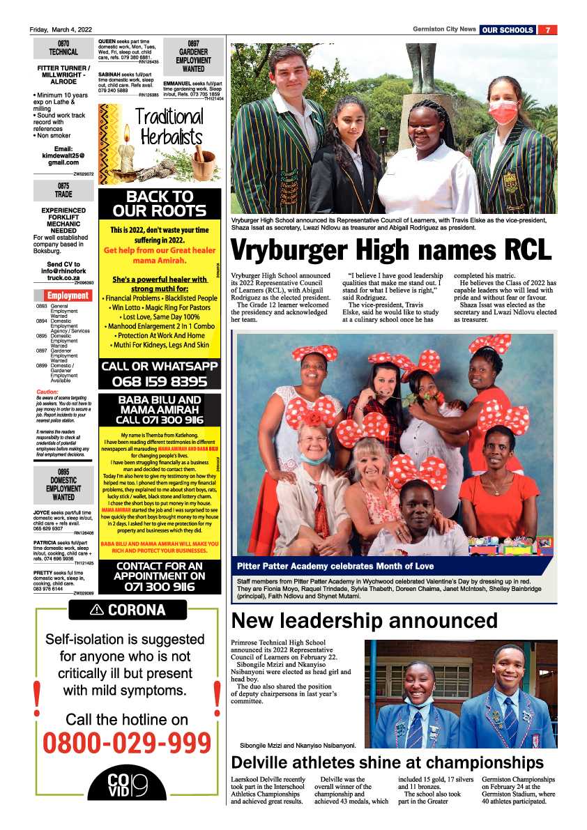 Germiston City News 4 March 2022 page 9