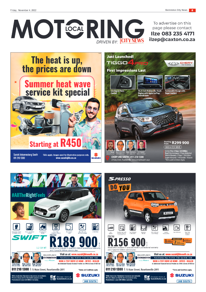 Germiston City News 4 Nov 2022 page 16