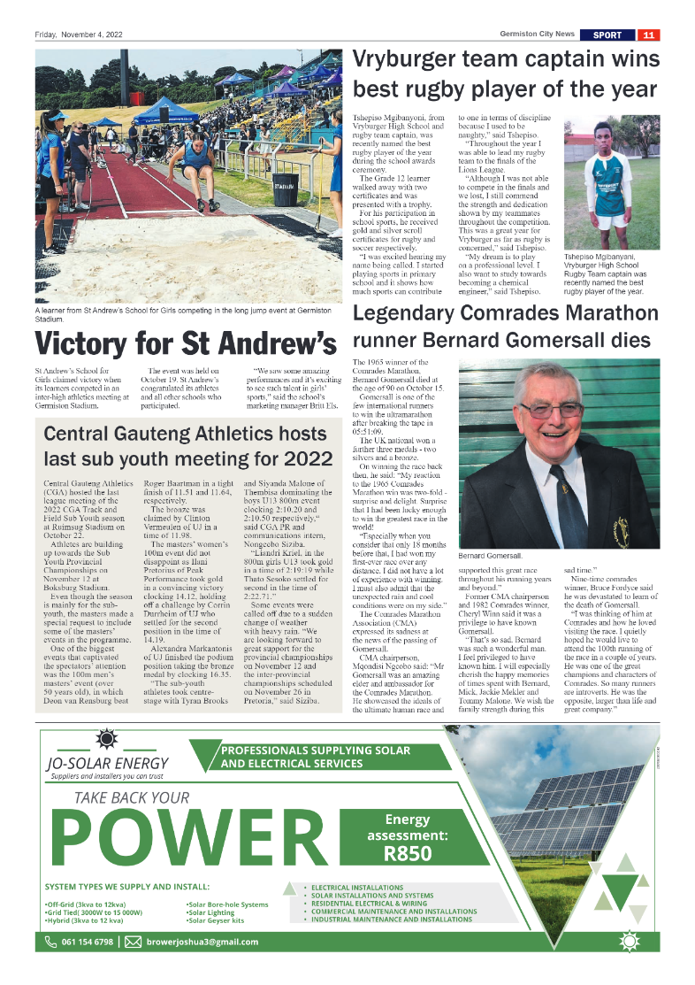 Germiston City News 4 Nov 2022 page 19