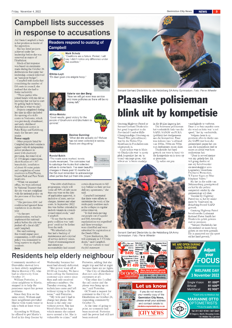 Germiston City News 4 Nov 2022 page 3