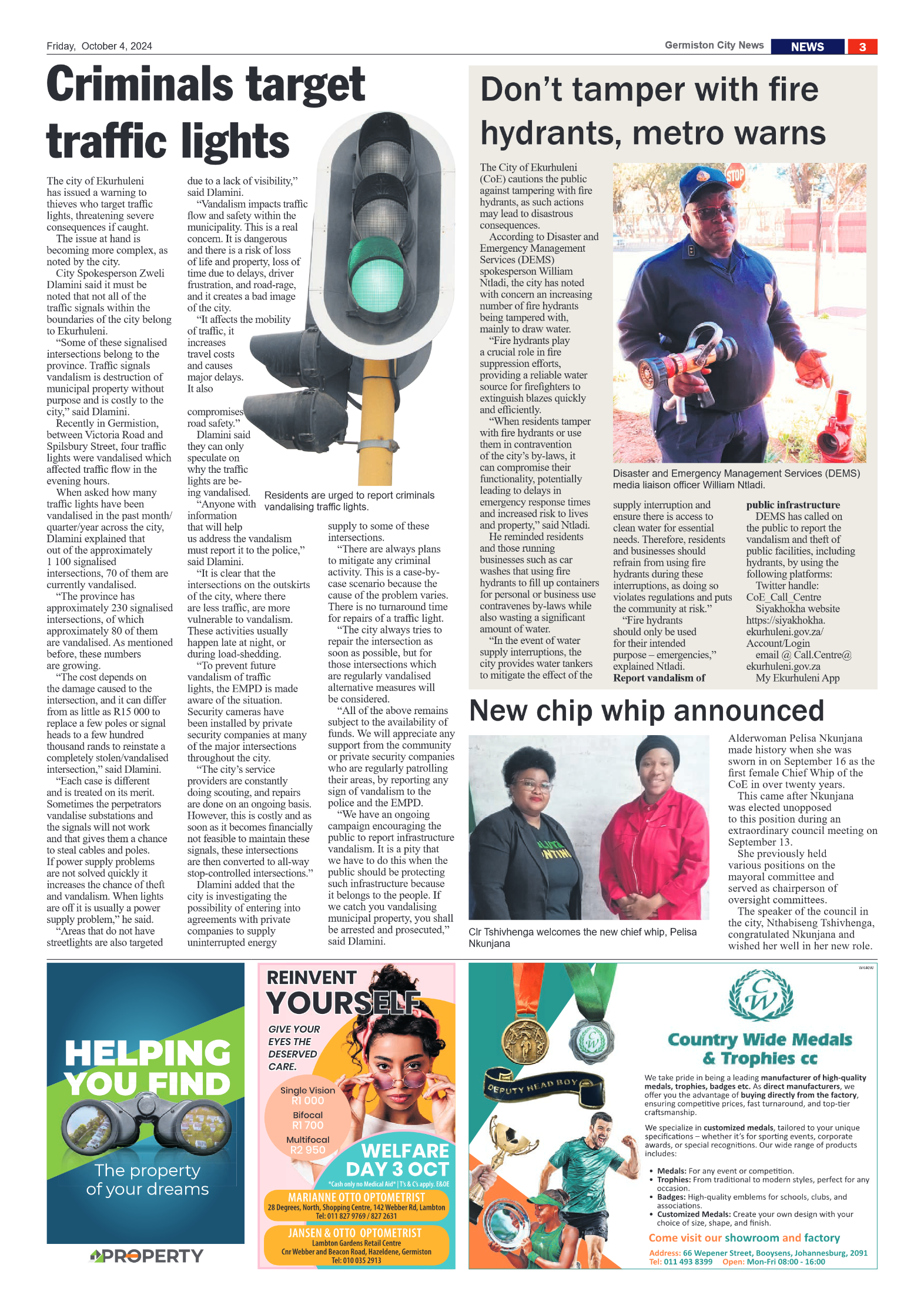 Germiston City News 4 October 2024 page 3