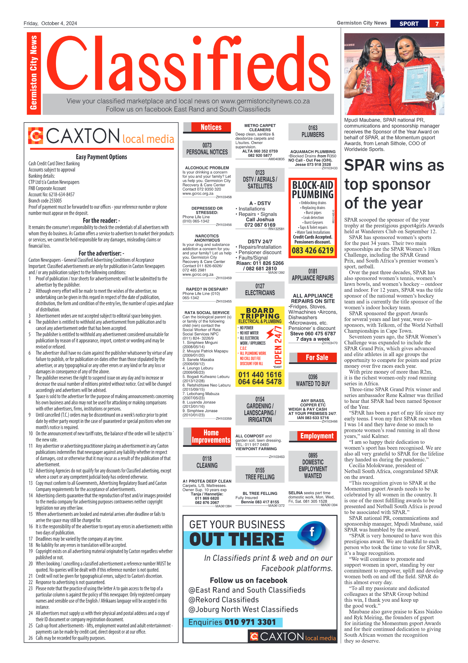 Germiston City News 4 October 2024 page 7