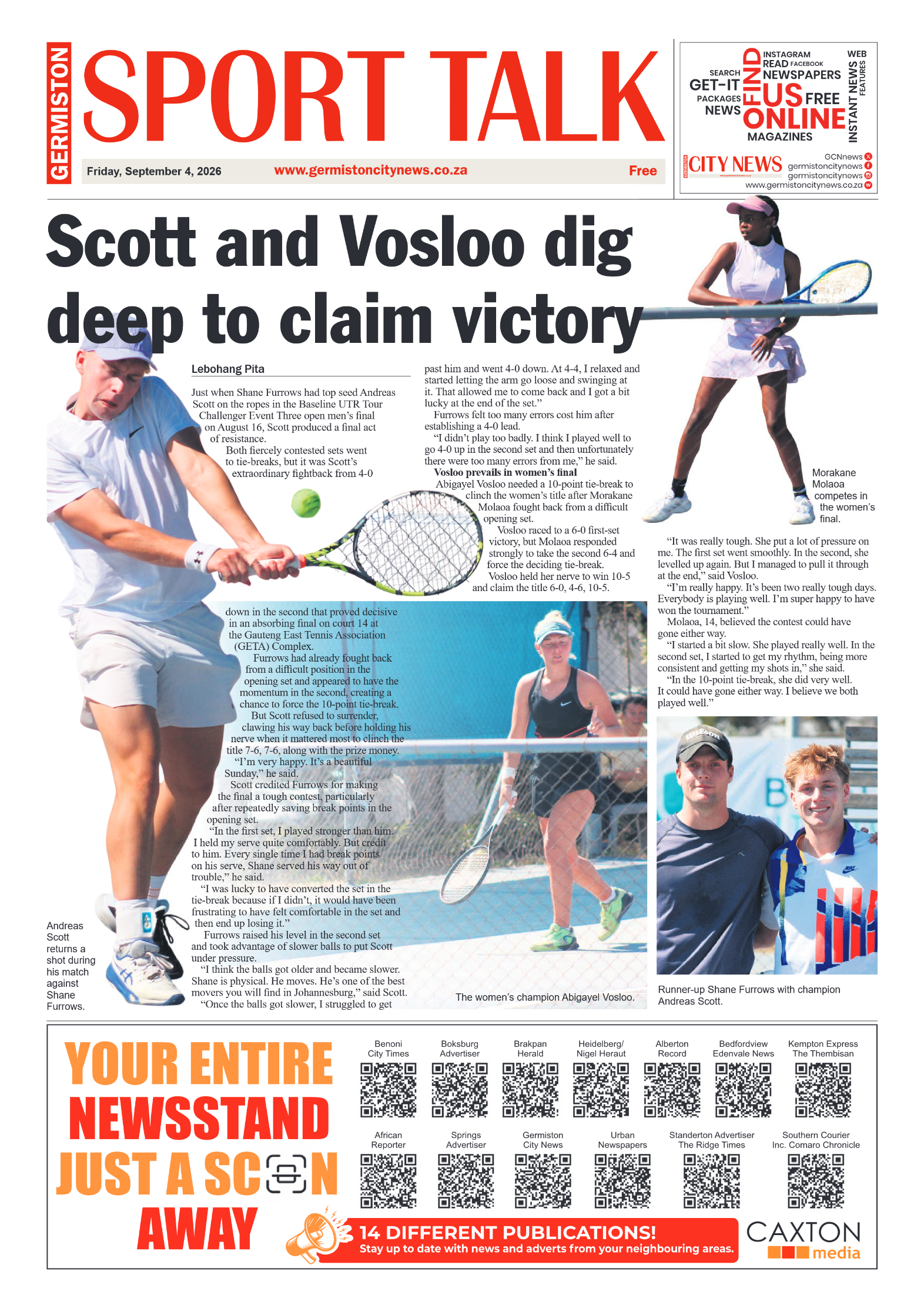 Germiston City News 4 September 2026 page 8