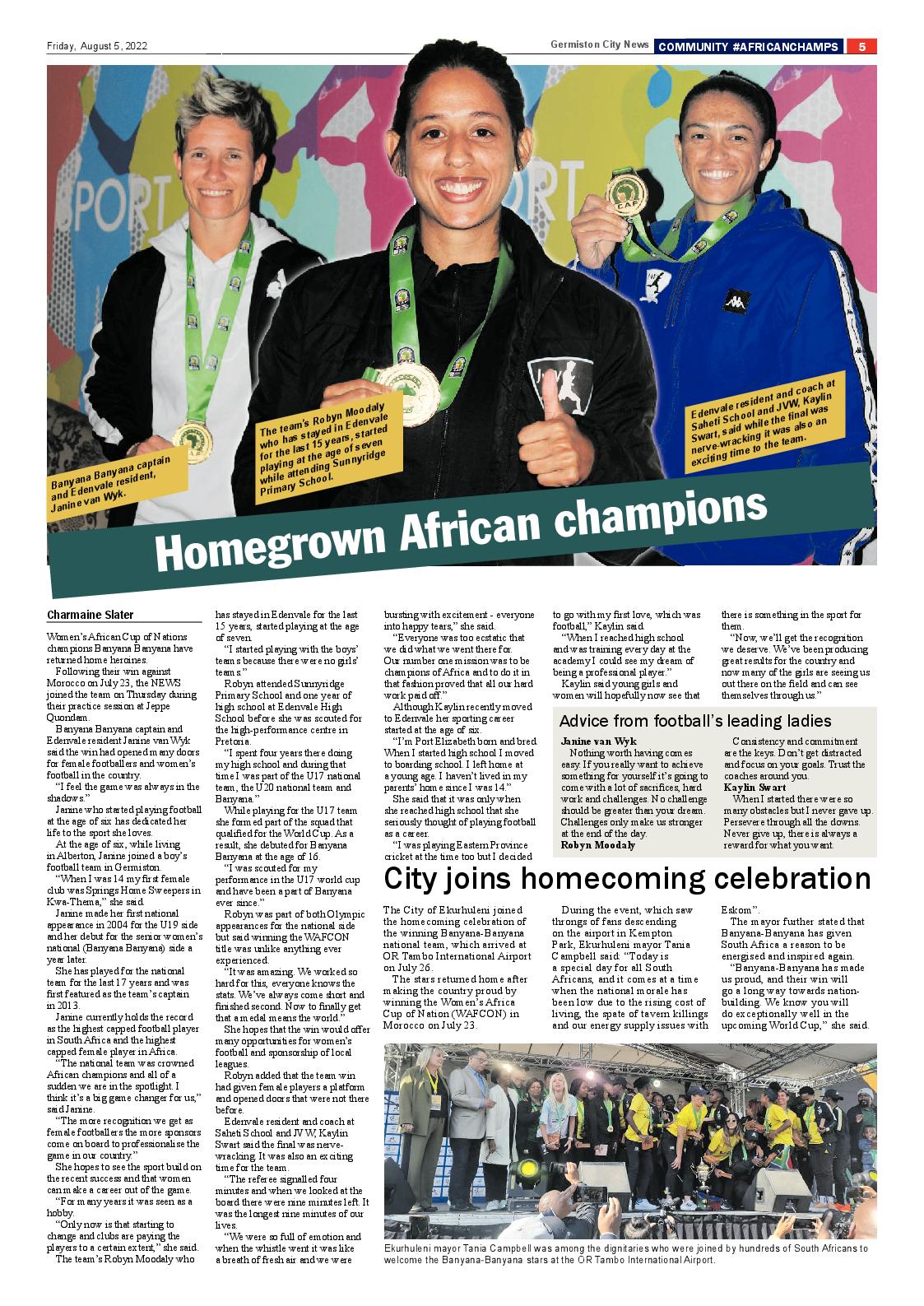 Germiston City News 5 August 2022 page 5