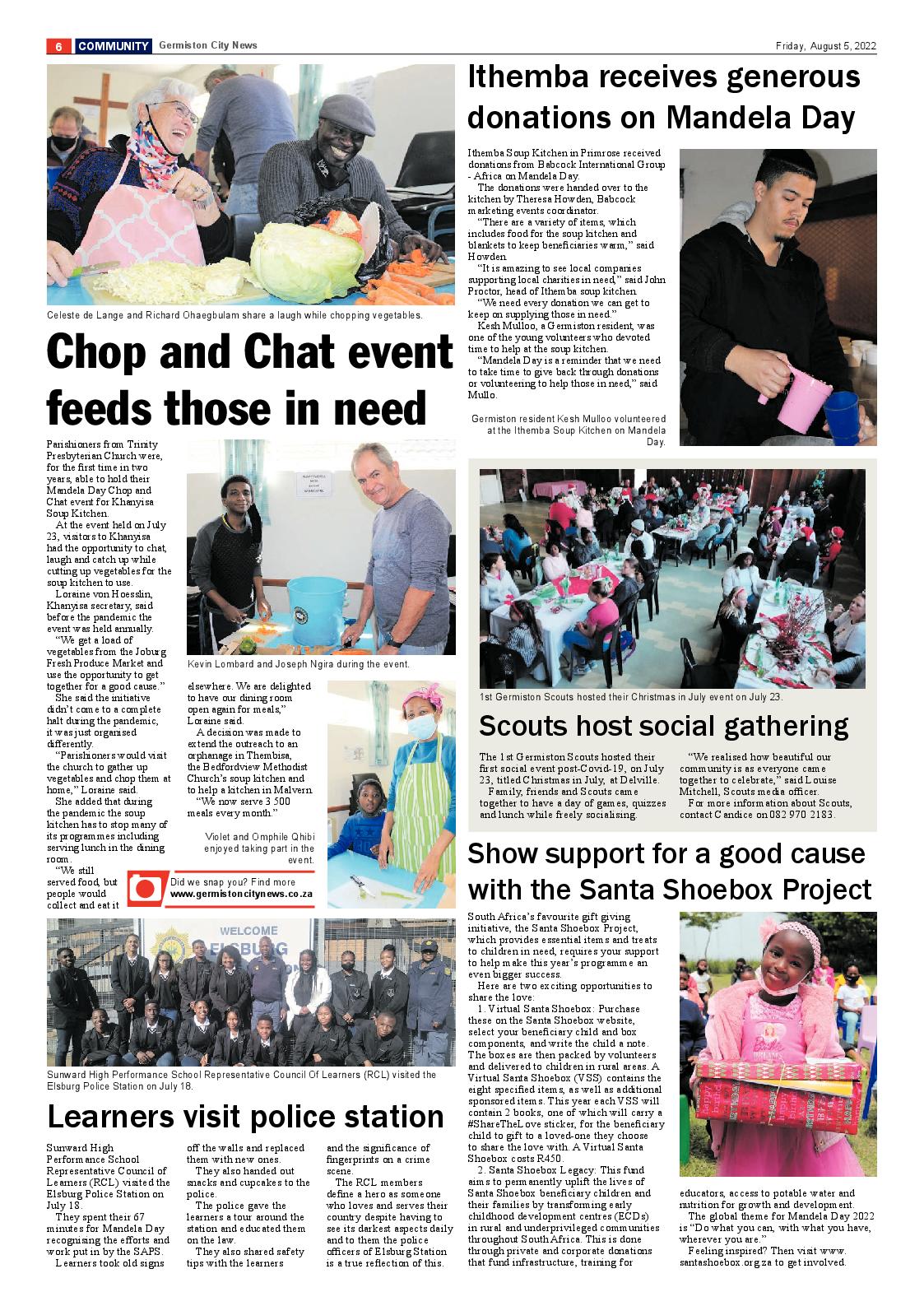 Germiston City News 5 August 2022 page 6