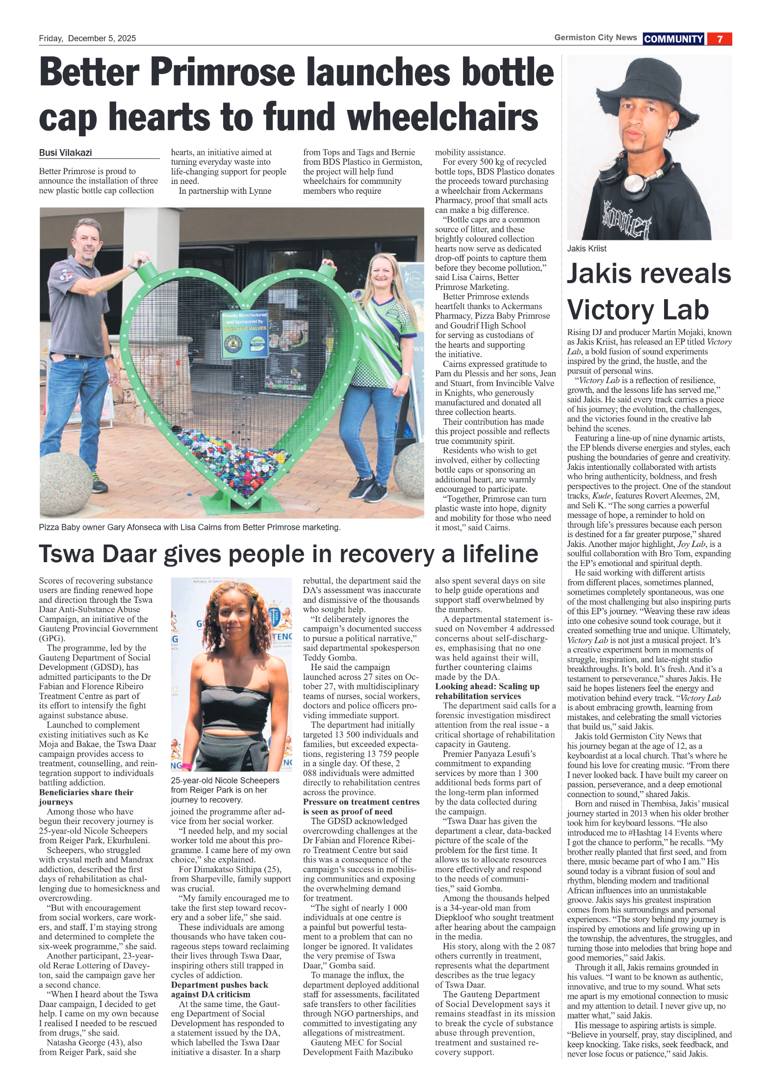 Germiston City News 5 December 2025 page 7