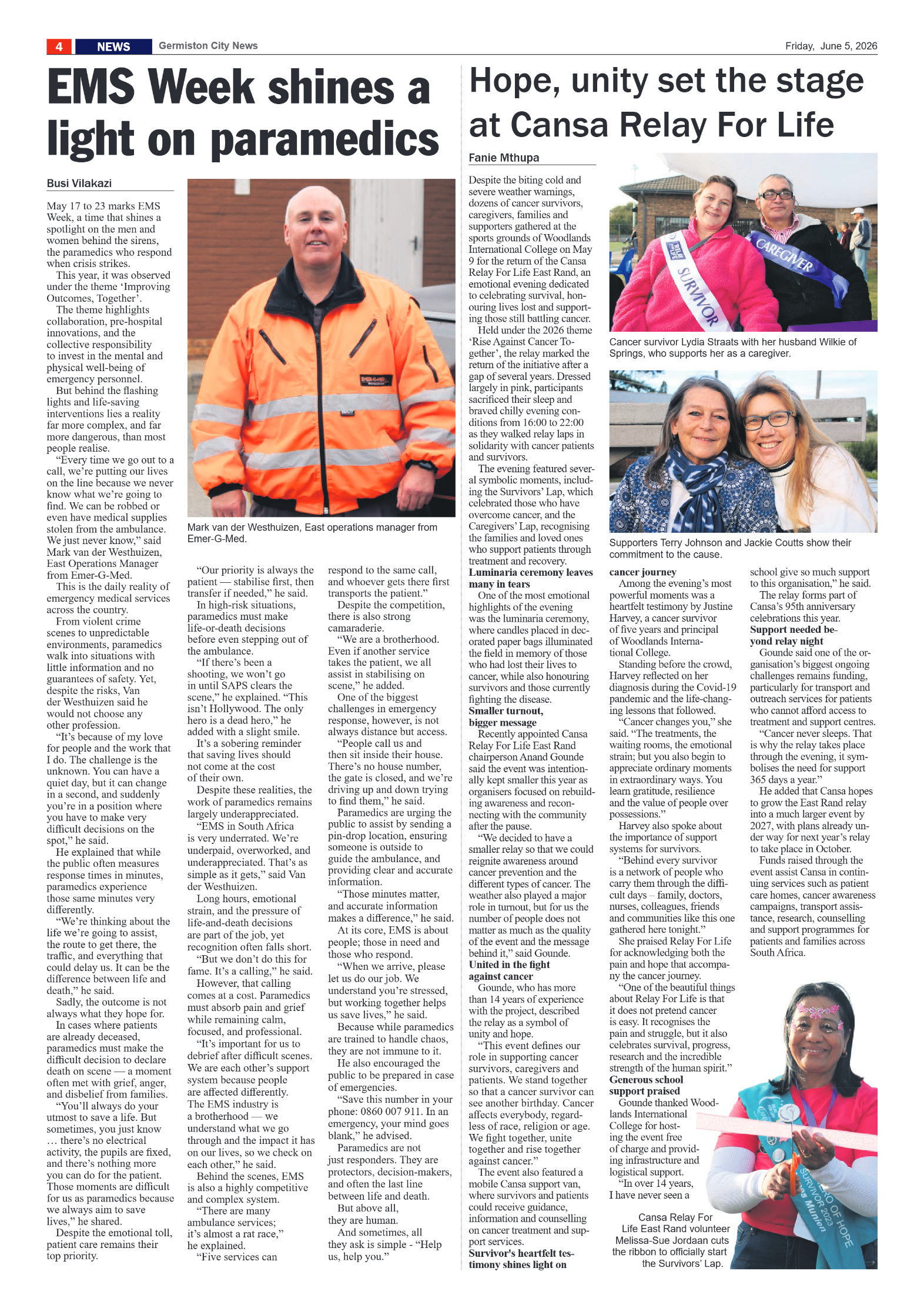 Germiston City News 5 June 2026 page 4