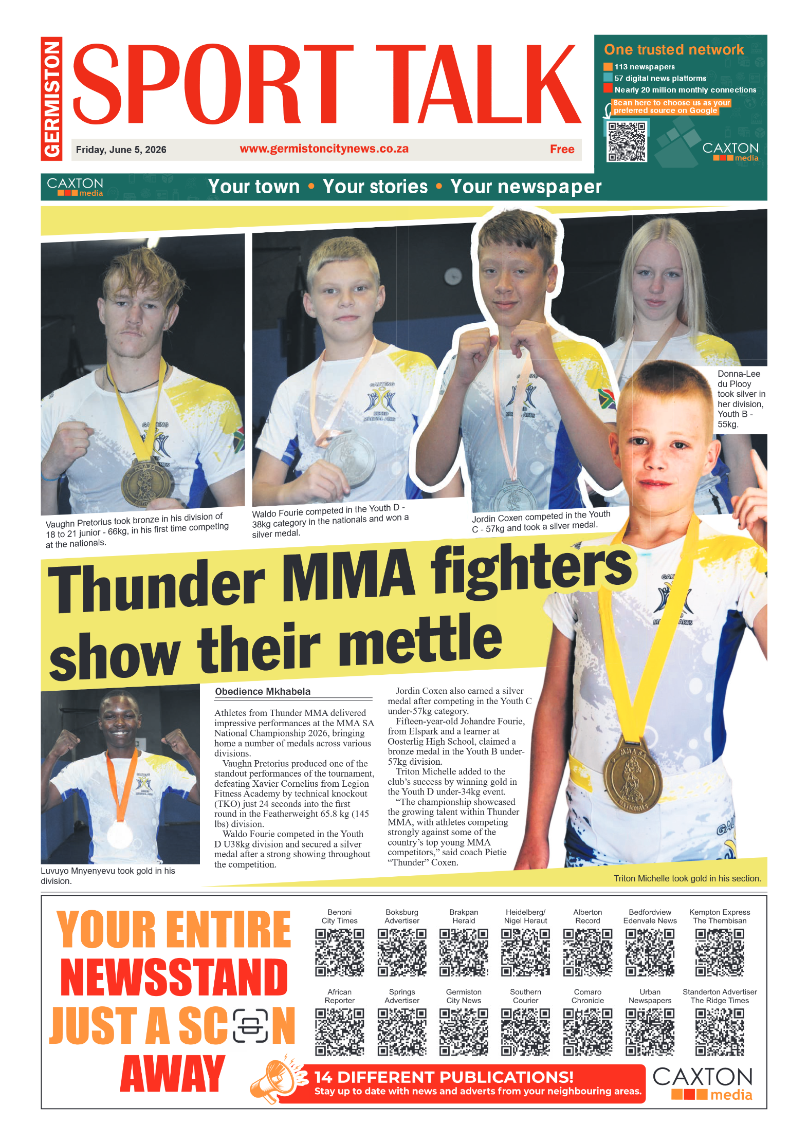 Germiston City News 5 June 2026 page 8