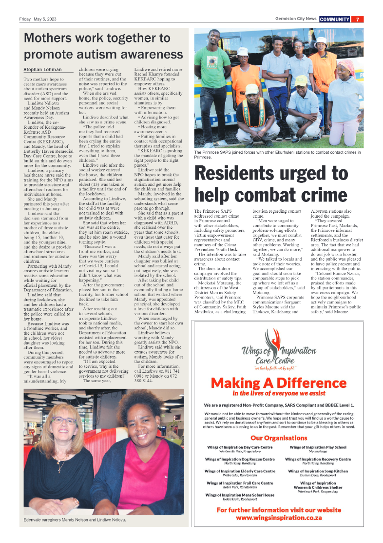 Germiston City News 5 May 2023 page 7