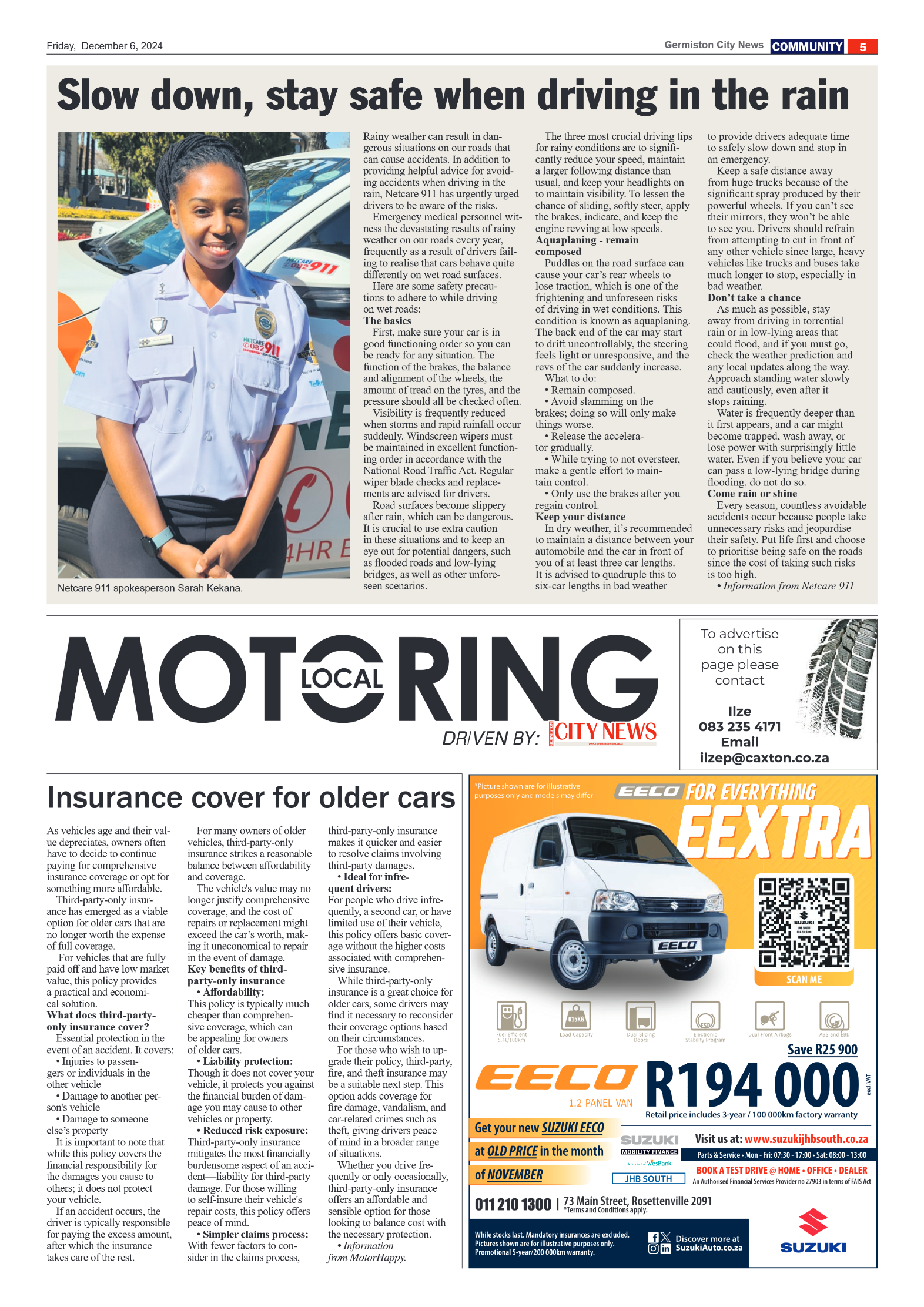 Germiston City News 6 December 2024 page 5