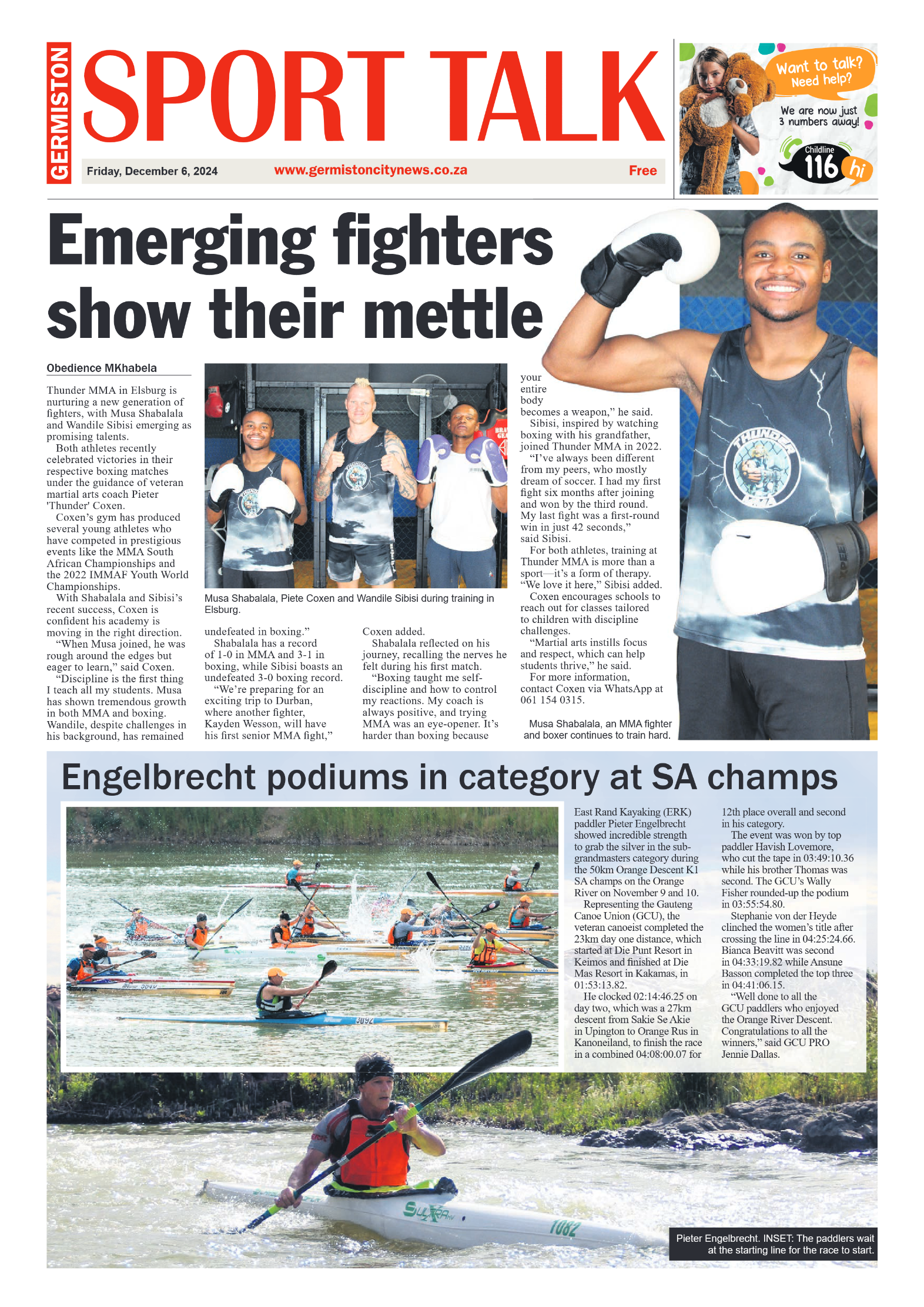 Germiston City News 6 December 2024 page 8