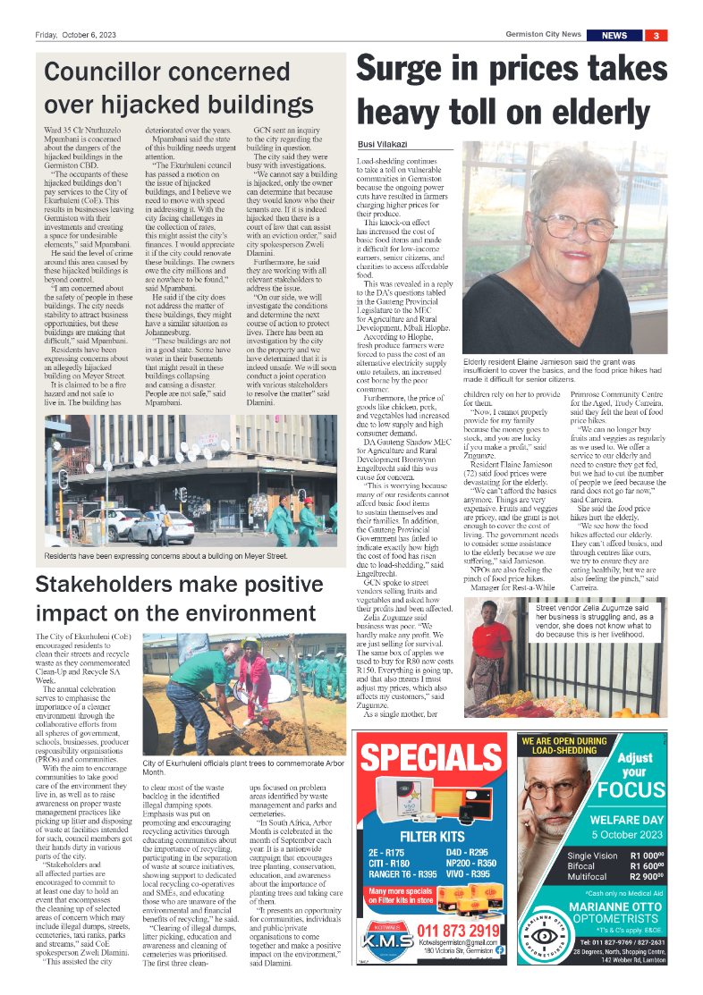Germiston City News 6 October 2023 page 3