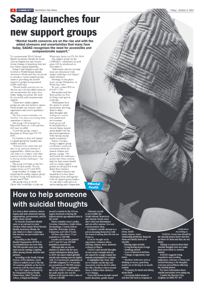 Germiston City News 6 October 2023 page 4
