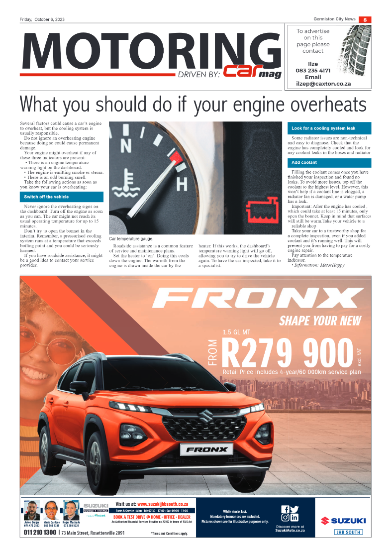 Germiston City News 6 October 2023 page 8