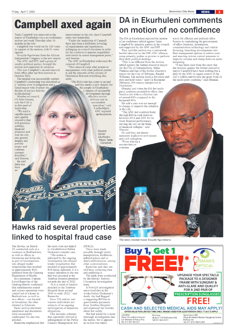 Germiston City News 7 April 2023 page 3