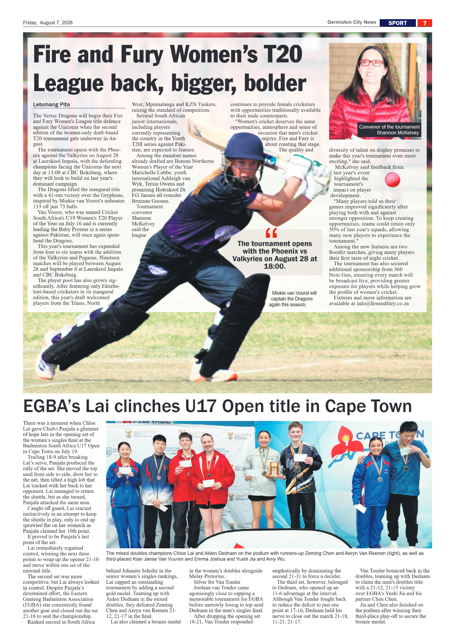 Germiston City News 7 August 2026 page 7