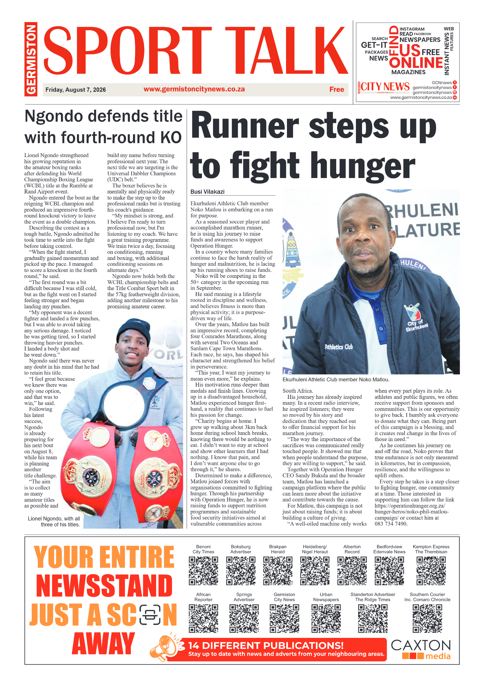 Germiston City News 7 August 2026 page 8