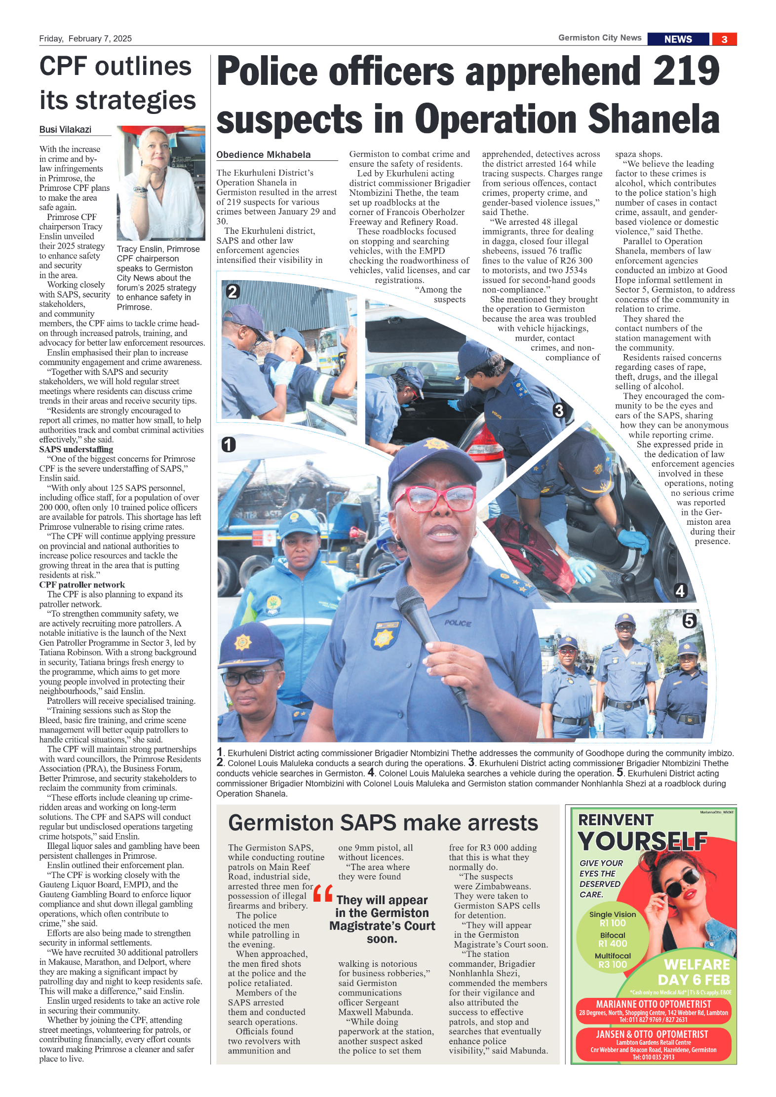 Germiston City News 7 February 2025 page 3