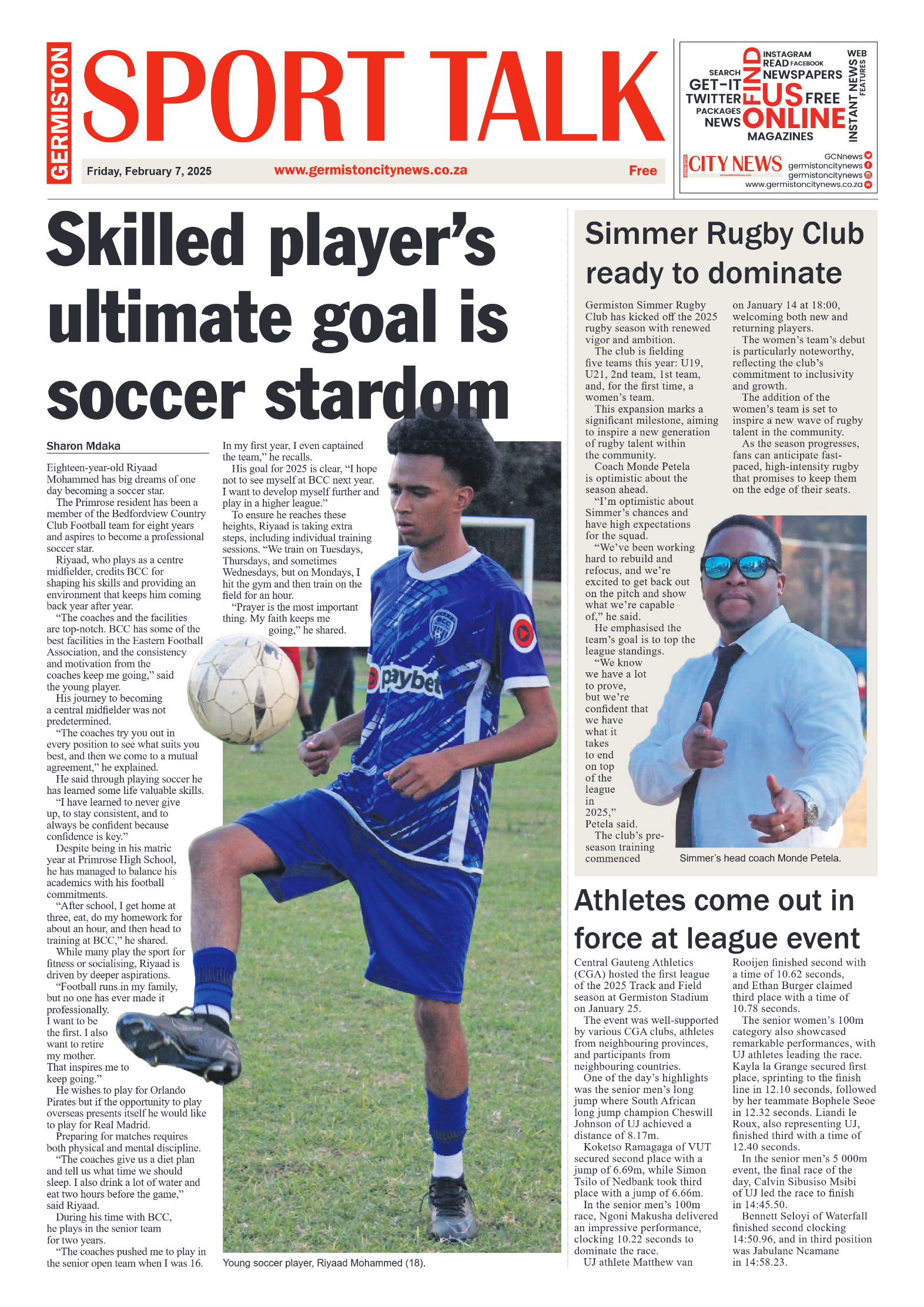 Germiston City News 7 February 2025 page 8
