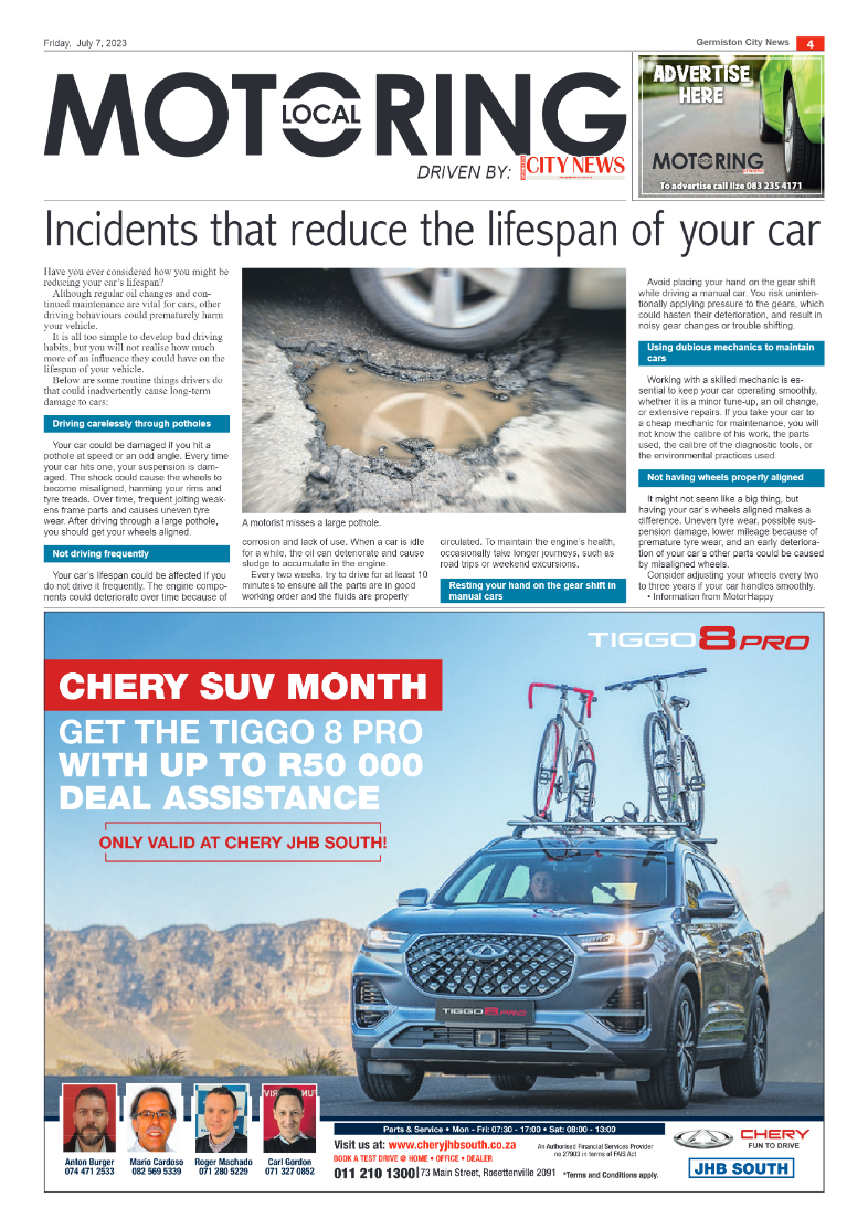 Germiston City News 7 July 2023 page 4