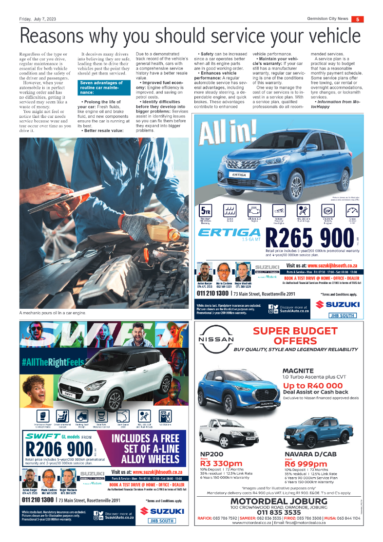 Germiston City News 7 July 2023 page 5
